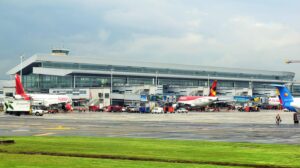 Aeropuerto de Bogotá en el que Aertec ha llevado a cabo varios proyectos.