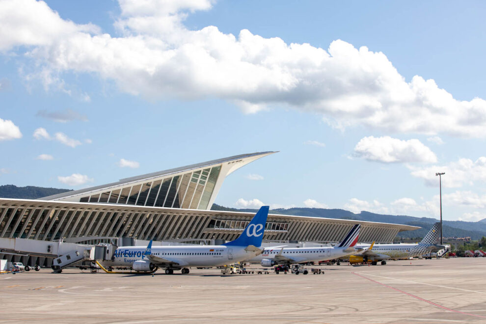 Aeropuerto de Bilbao.