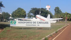 Acceso al aeropuerto de Carajás, uno de los once nuevos que gestionará Aena en Brasil.