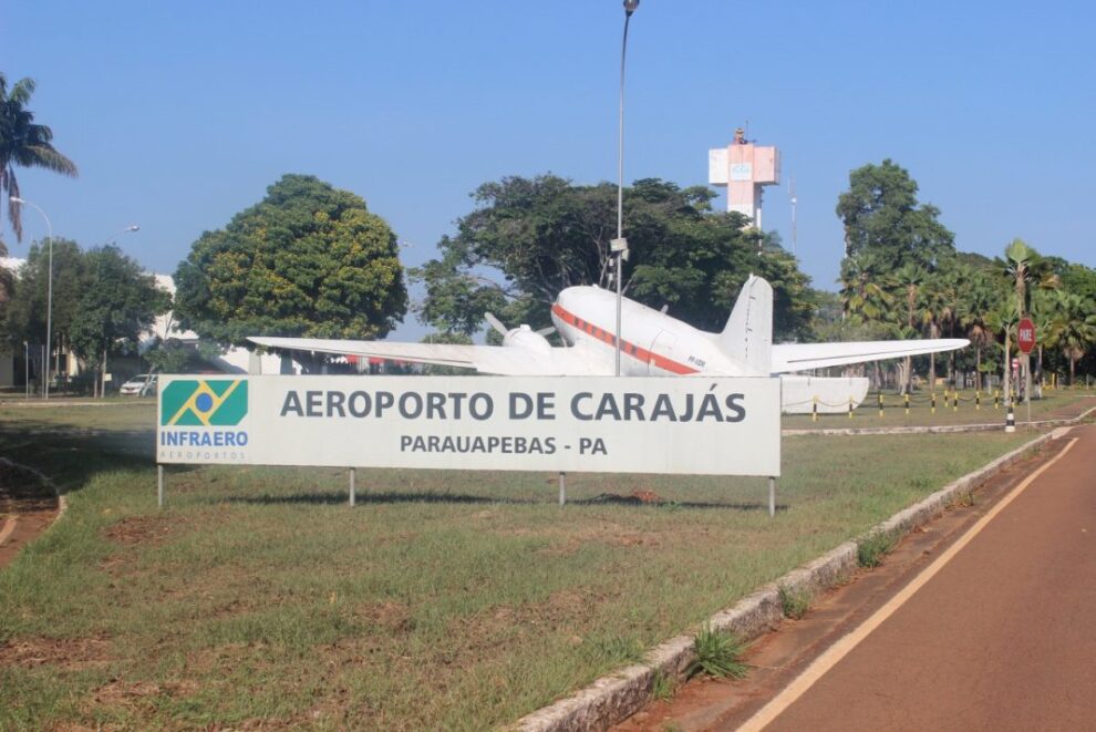 Acceso al aeropuerto de Carajás, uno de los once nuevos que gestionará Aena en Brasil.