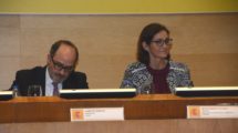 Jaime de Rábago y Reyes Maroto en la presentación de la Agenda Sectorial de la Industria .