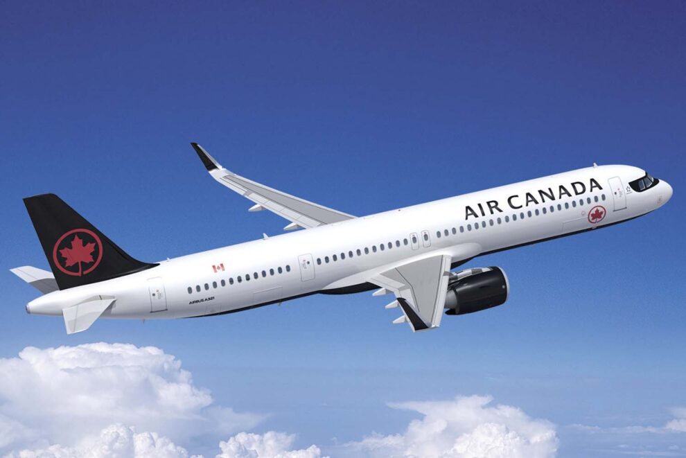 Air Canada sumará 26 Airbus A321 XLR con los que volará a Europa.