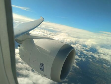 Motor Rolls-Roce Trent 1000 de los Boeing 787 de Air Europa.