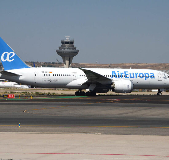 Air Europa volará tres veces por semana entre Madrid y Johhanesburgo.