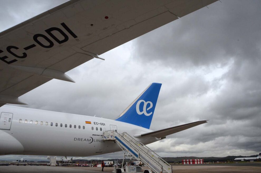 EC-ODI el Boeing 787 más reciente de la flota de Air Euopa.