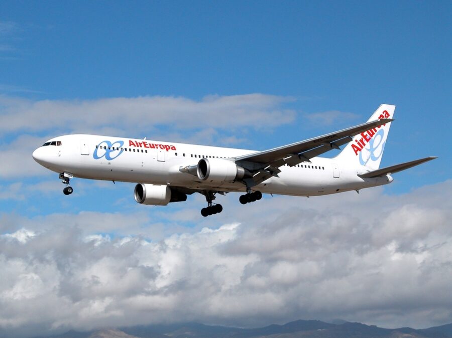 Air Europa operço el Boeing 767 accidentado en Miami entre 2003 y 2006.