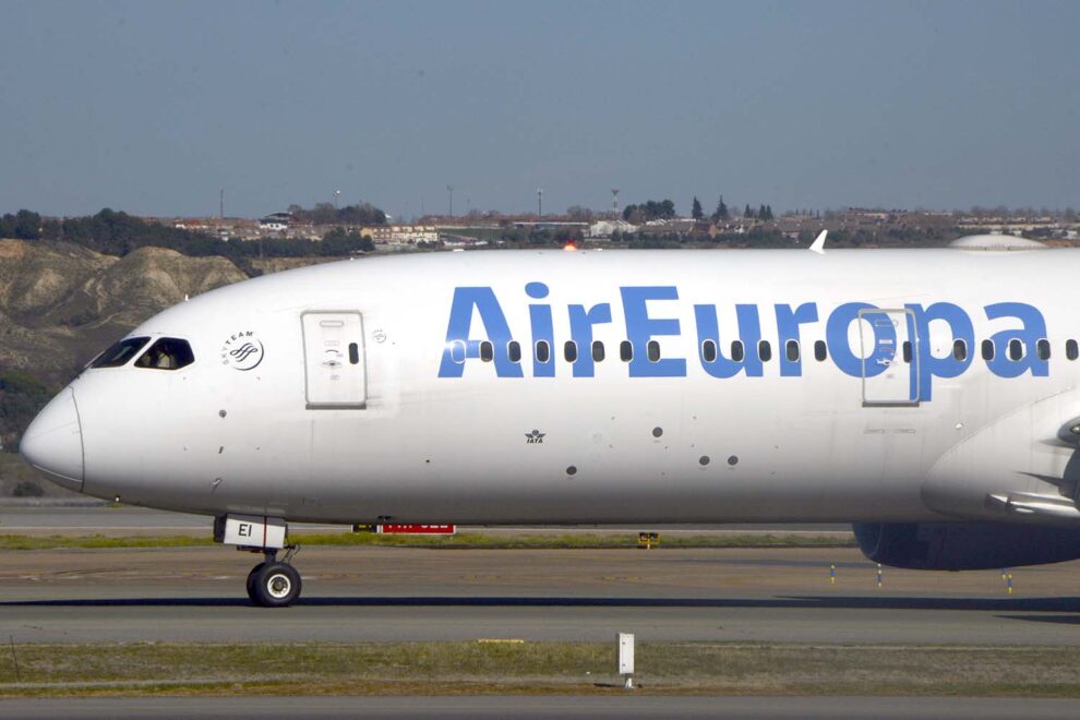 Air Europa hizo su vuelo más sostebible con el Boeing 787 EC-NEI.