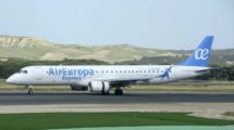 Air Europa Express cuenta actualmente con 16 aviones: cinco ATR-72 500 y 11 Embraer 195-