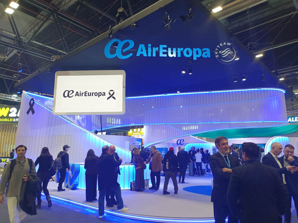 Stand de Air Europa en Fitur 2026.