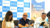 Richard Clark, consejero delegado de Air Europa durante la presentación de los resultados de 2025.