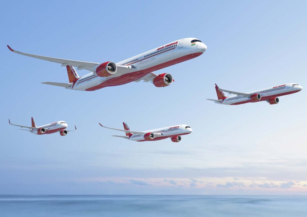 El gran pedido de Air India se reparte entre Airbus, 250 aviones, y Boeing, 220.