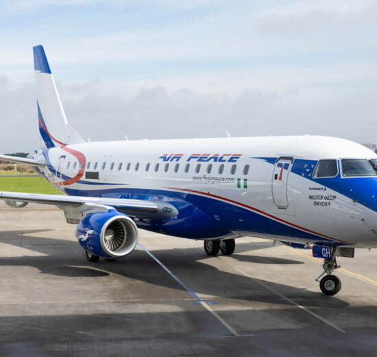 Air Peace de Nigeria recibió uno de los 10 E175 entregados por Embraer en el segundo semestre de 2026.