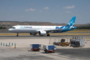 Airbus A321 de Air Transat.