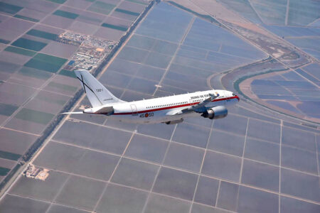 Dos Airbus A310 forman, junto a los Falcon 900B, la flota de aviones VIP del Gobierno español.