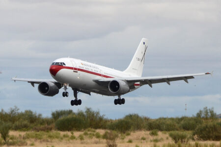 Airbus A310 del Ala 45 del Ejército del Aire y del Espacio español.