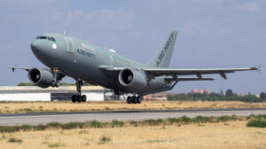 El A310MRTT en su último vuelo el 24 de septiembre.