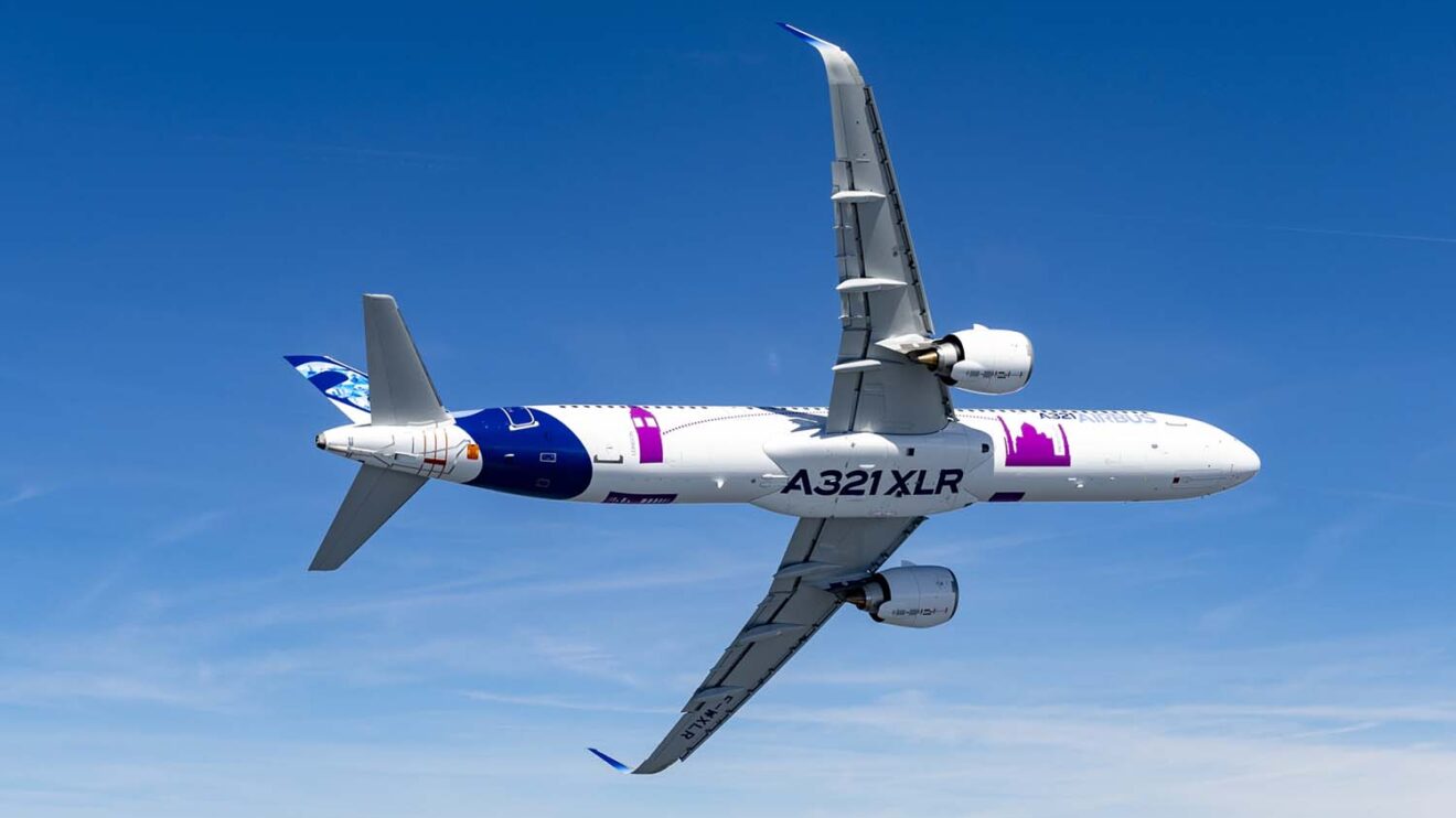 Airbus se ha asegurado de que nadie se equivoque con otros modelos del A321.