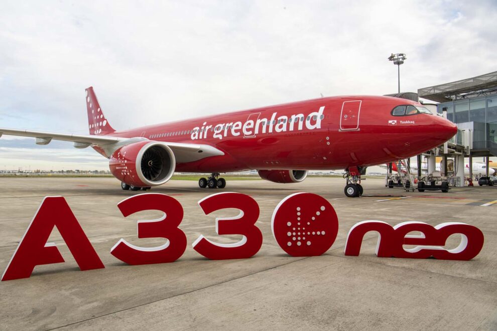 Entre las entregas de Airbus en noviembre ha estado este A330-800 de Air Greenland.