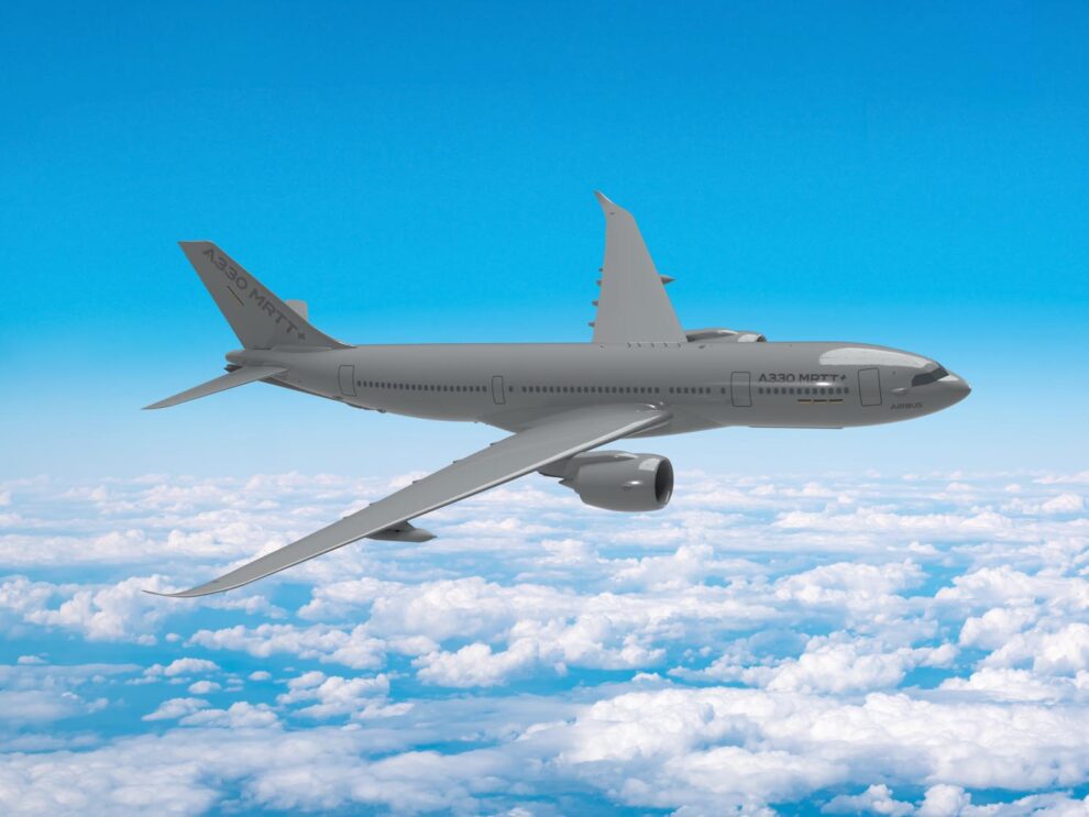 El A330 MRTT+ se diferenciará exteriormente por sus alas y motores.