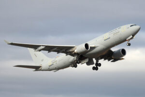 El Ejército del Aire español tiene ya dos Airbus A330 MRTT y este año recibirá un tercero.