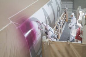 La disputa sobre los problemas de la pintura de los Airbus A350 de Qatar Airways llega a los tribunales.