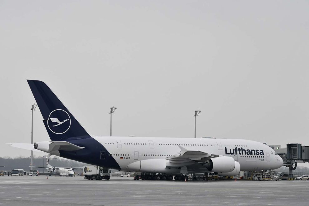 Los 14 Airbus A380 de Lufthansa fueron entregados entre 2010 y 2015.