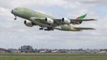 El último A380 que será entregado a Emirates hizo su primer vuelo el pasado 17 de marzo.