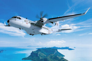 Airbus C295 con los colores de la Marina de Tailandia.