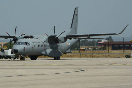 Airbus C295 e versiñon transporte para el Ejército del Aire español.