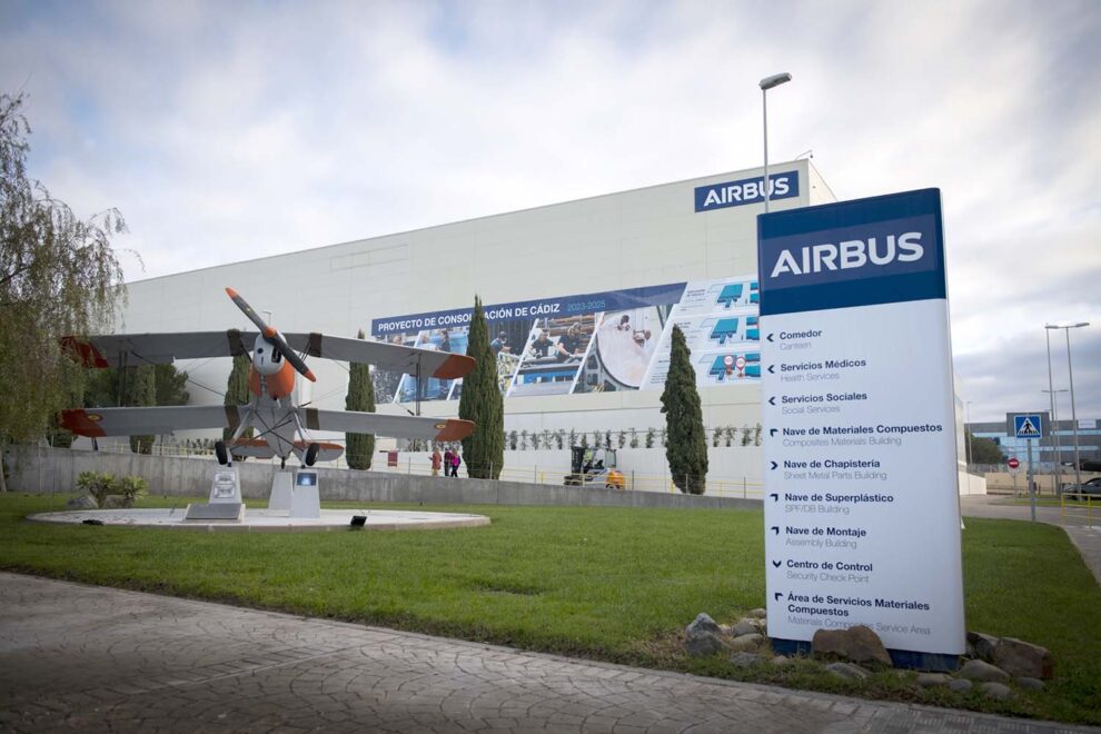 Instalaciones de Airbus en El Puerto de Santa María.