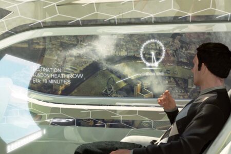 Hace ya más de una década Airbus presentó su avión conceptual para 2050 con tecnologías como las ventanillas electrónicas.