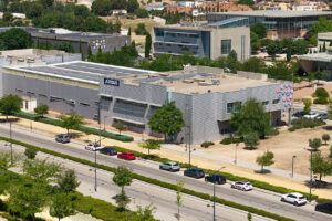 Edificio del Campus Digital de Airbus Helicopters en Albacete.