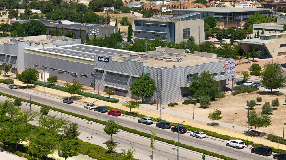 Edificio del Campus Digital de Airbus Helicopters en Albacete.