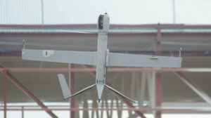 Despegue en vertical del UAV Airbus Flexrotor.