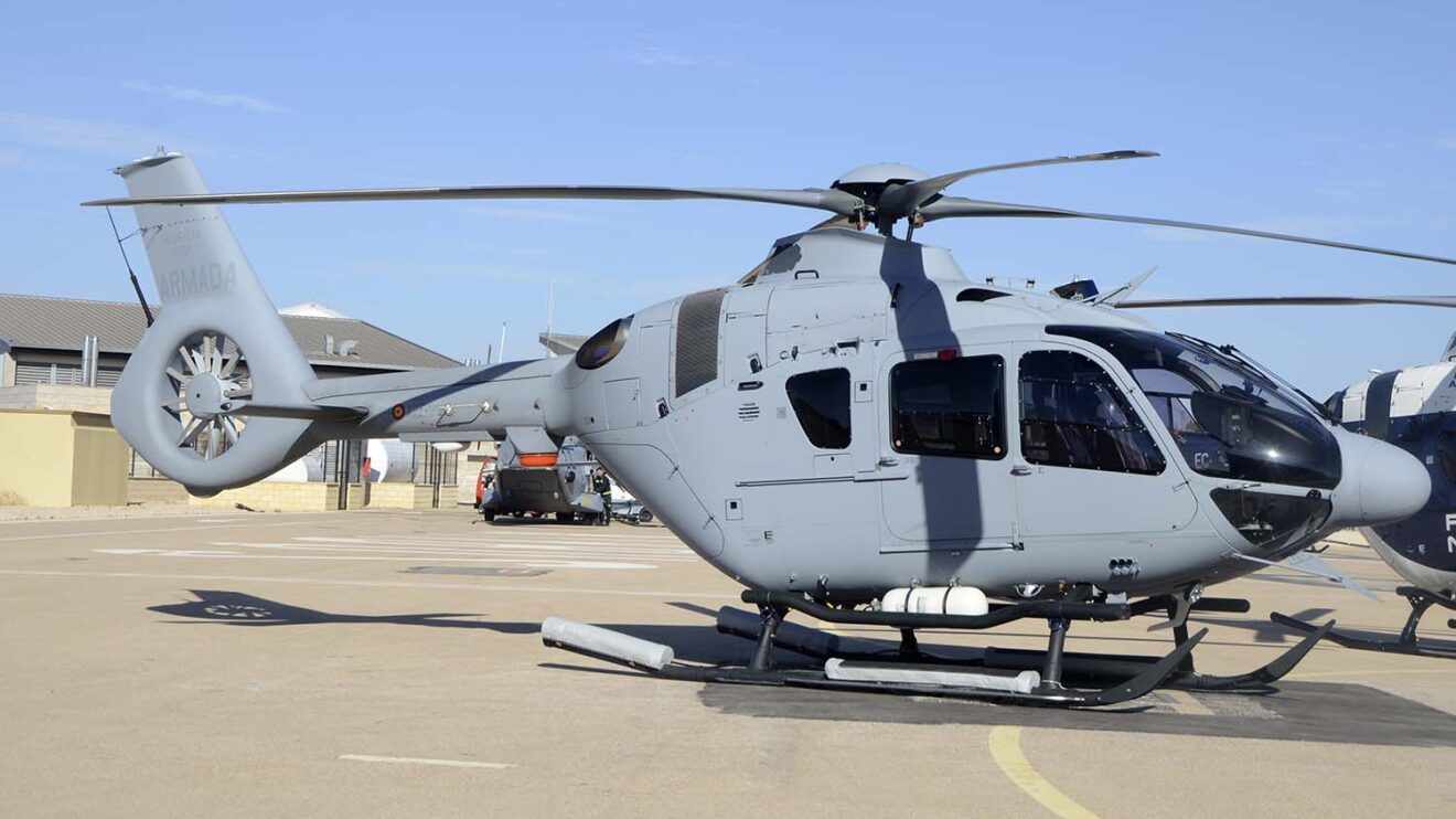 Los H135 son los primeros helicópteros de Airbus, o sus antecesoras, para la Armada española.