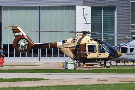 El H140 en 2023 cuando realizó su primer vuelo y se pensaba en una nueva evolución del H135.