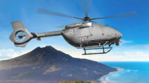 El H145ULC es un derivado no tripulado del H145 que compite por un contrato de la Marina de EE.UU.