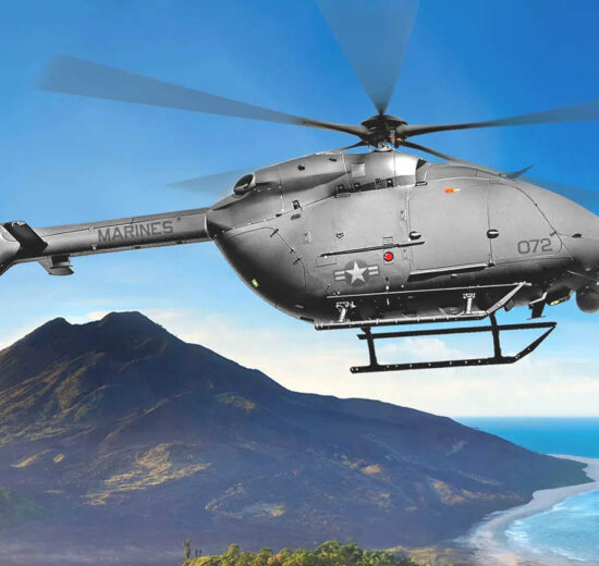 El H145ULC es un derivado no tripulado del H145 que compite por un contrato de la Marina de EE.UU.
