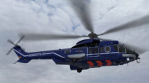 Airbus Helicopters H255 con colores de la Policía Federal alemana.