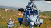 Airbus Helicopters H225M en vuelo.