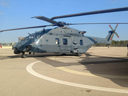 Primer NH90 Estandard 3 para el Ejército del Aire y del Espacio español.