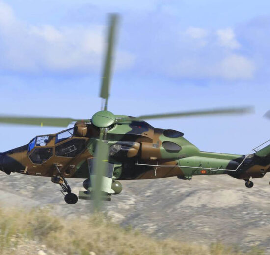 Helicoptero Tigre de FAMET.