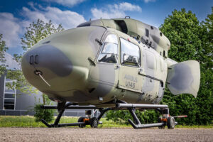 Modelo a escala real del Airbus Helicopters U145.