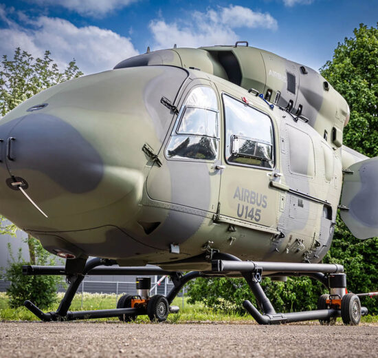 Modelo a escala real del Airbus Helicopters U145.