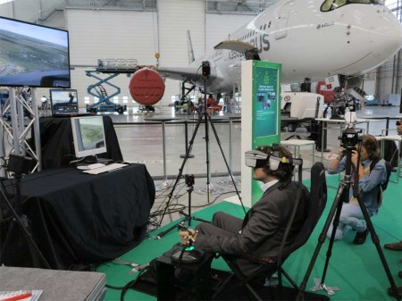 Simulador de vuelo virtual de Airbus