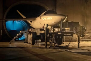 Uno de los dos Kratos Valkyrie sobre los que trabaja Airbus.