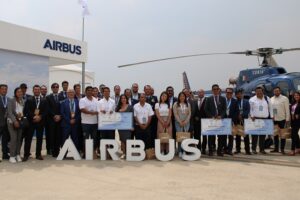 Ganadores del primer concurso de Airbus de Combustibles Sostenibles para la Aviación.