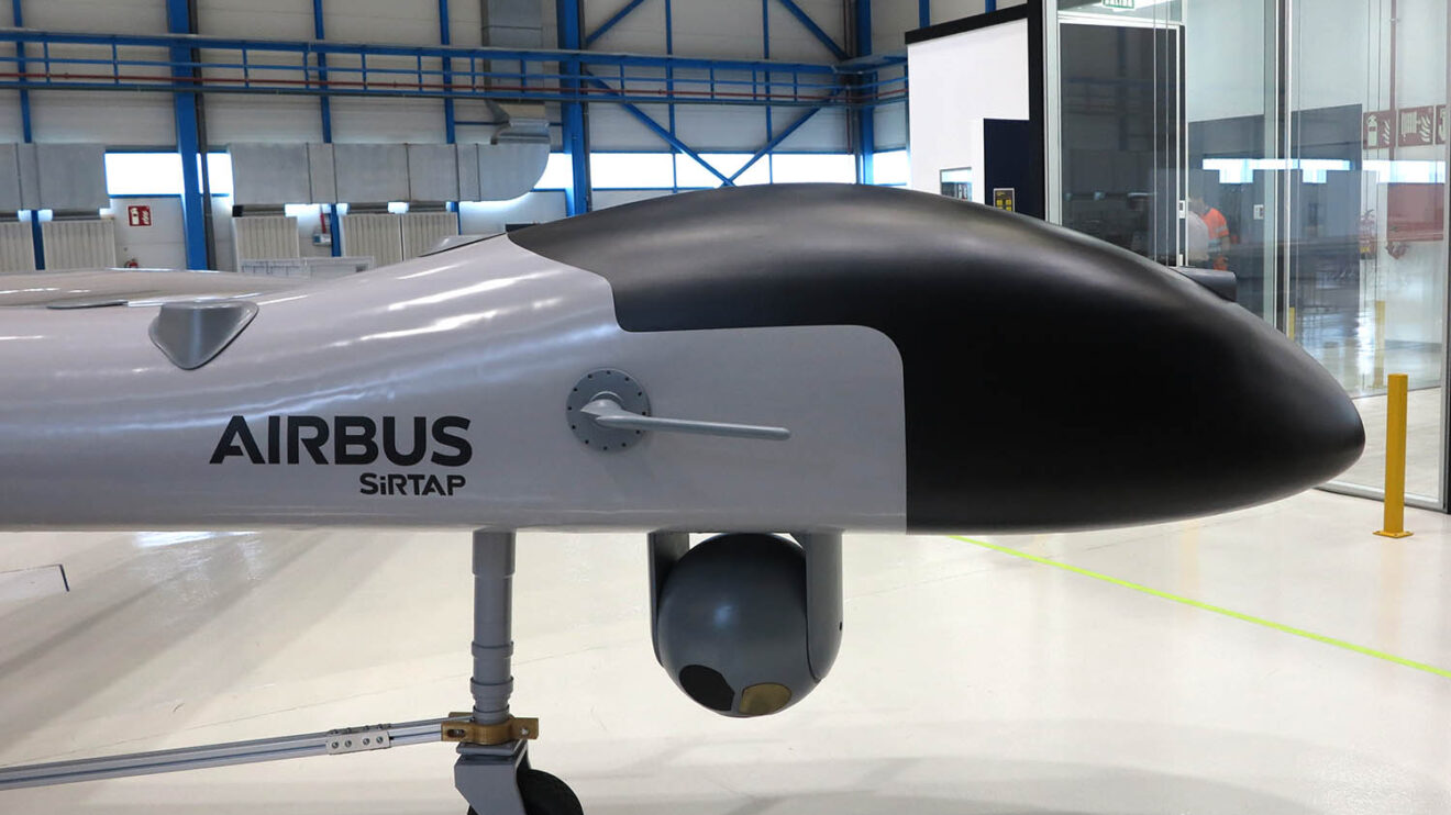 Airbus puede equipar el SIRTAP con los sensores que elija el cliente.