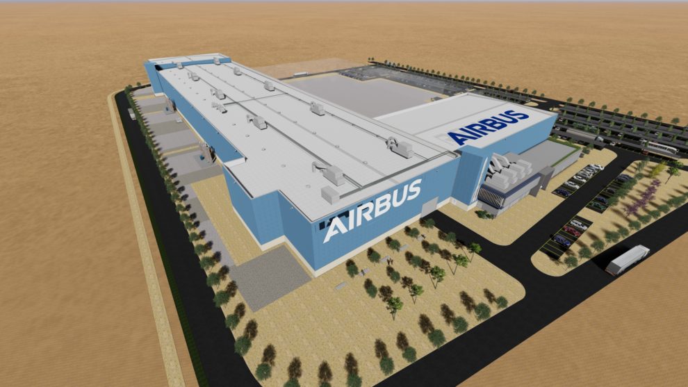 La factoría del Ariane 6 en Getafe se compondrá de dos edificios anexos con más de 20.000 metros cuadrados de superficie.