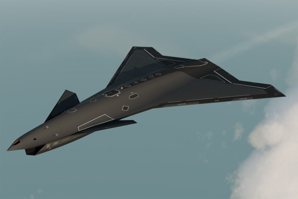 Diseño conceptual del UCAV Airbus Wingman.